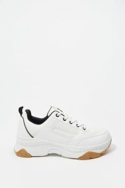 Stitches Ladies Lace-Up Detailed Chunky Sole Sneaker