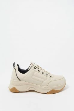 Stitches Ladies Lace-Up Detailed Chunky Sole Sneaker