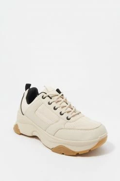 Stitches Ladies Lace-Up Detailed Chunky Sole Sneaker