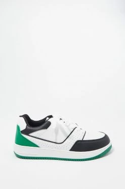 Stitches Ladies Low Top Colour Block Lace-Up Sneaker Sneakers