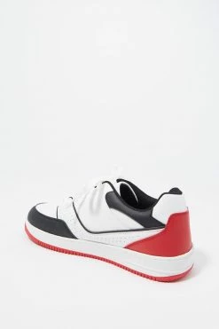 Stitches Ladies Low Top Colour Block Lace-Up Sneaker Sneakers