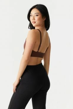 Stitches Ladies Tops Seamless V-Neck Bralette 37 Stitches Ladies Tops Seamless V-Neck Bralette