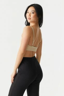 Stitches Ladies Tops Seamless V-Neck Bralette 40 Stitches Ladies Tops Seamless V-Neck Bralette