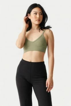 Stitches Ladies Tops Seamless V-Neck Bralette