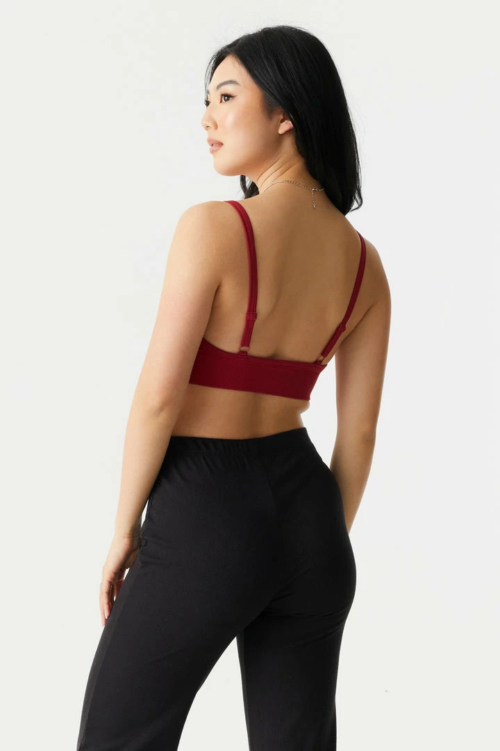 Stitches Ladies Tops Seamless V-Neck Bralette 23 Stitches Ladies Tops Seamless V-Neck Bralette