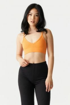 Stitches Ladies Tops Seamless V-Neck Bralette 51 Stitches Ladies Tops Seamless V-Neck Bralette