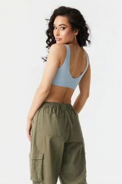 Stitches Ladies Seamless V-Back Bralette Tops