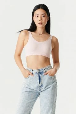 Stitches Ladies Seamless V-Back Bralette Tops