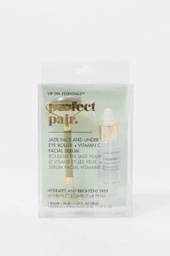 Stitches Ladies Jade Face Roller And Vitamin C Serum Beauty