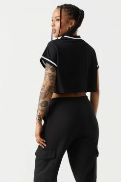 Stitches Ladies Chicago Graphic Crop Basketball Jersey