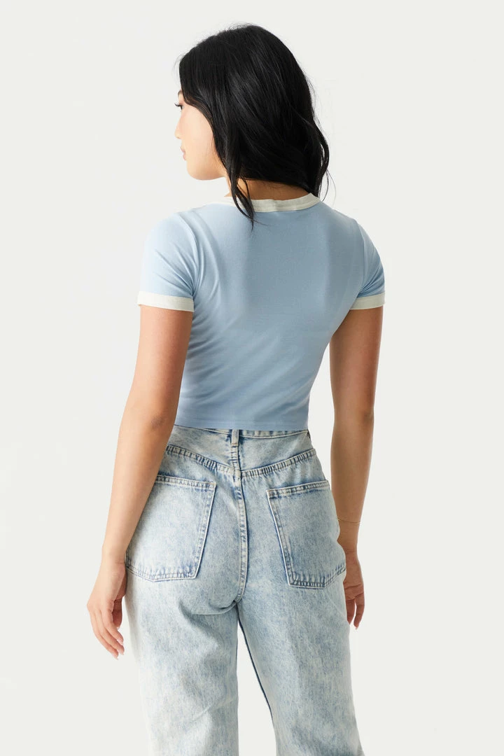 Stitches Ladies Joshua Tree Graphic Crop T-Shirt Tops 2 Stitches Ladies Joshua Tree Graphic Crop T-Shirt Tops