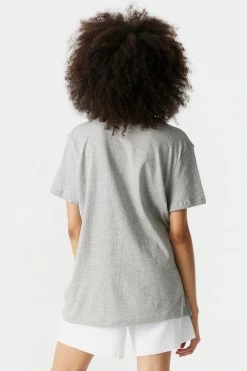 Stitches Ladies Tops Born To Ride Motorcycle Graphic Oversized T-Shirt