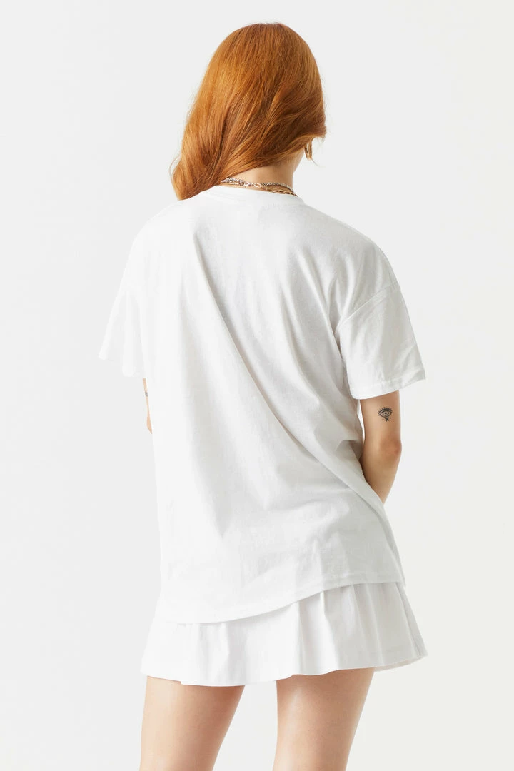 Stitches Ladies Tops Anime Wink Graphic Boyfriend T-Shirt 2 Stitches Ladies Tops Anime Wink Graphic Boyfriend T-Shirt