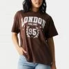 Stitches Ladies London Graphic Boyfriend T-Shirt