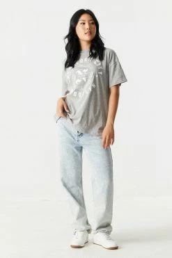 Stitches Ladies New York City Graphic Boyfriend T-Shirt 5 Stitches Ladies New York City Graphic Boyfriend T-Shirt