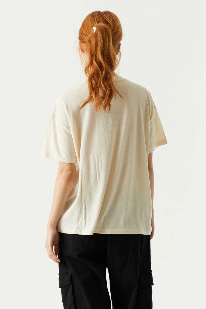 Stitches Ladies 1994 New York Graphic Oversized T-Shirt Tops 2 Stitches Ladies 1994 New York Graphic Oversized T-Shirt Tops