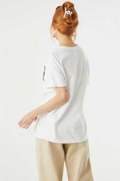 Stitches Ladies Tops City Of Angels LA Graphic Oversized T-Shirt