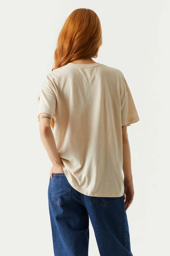 Stitches Ladies Tops NYC Graphic Boyfriend T-Shirt 2 Stitches Ladies Tops NYC Graphic Boyfriend T-Shirt