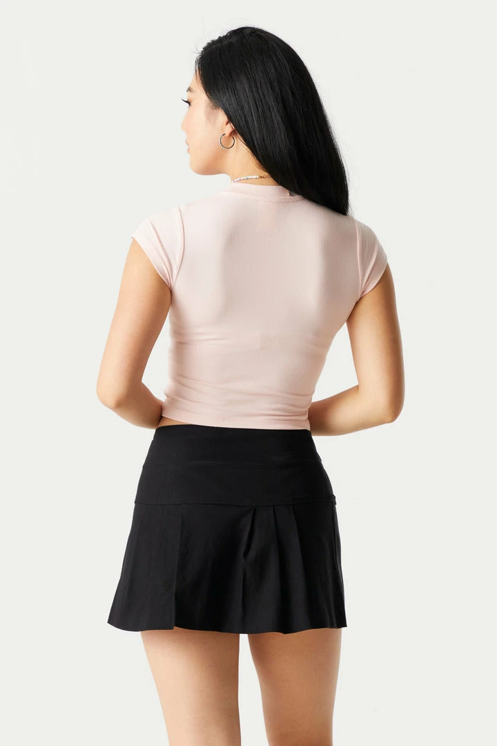 Stitches Ladies Mystic Vibes Graphic Cropped T-Shirt 2 Stitches Ladies Mystic Vibes Graphic Cropped T-Shirt