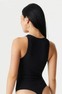 Stitches Ladies Tops High-Neck Contour Bodysuit