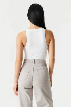 Stitches Ladies Tops High-Neck Contour Bodysuit