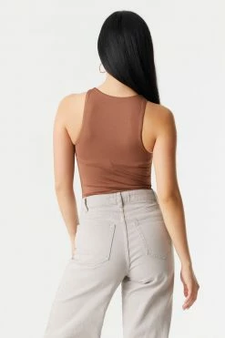 Stitches Ladies Tops High-Neck Contour Bodysuit