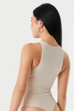 Stitches Ladies Tops High-Neck Contour Bodysuit