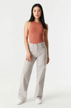 Stitches Ladies Tops High-Neck Contour Bodysuit