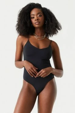 Stitches Ladies Contour V-Neck Cami Bodysuit Tops