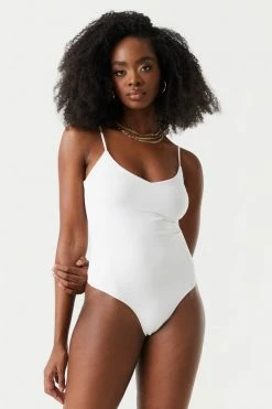 Stitches Ladies Contour V-Neck Cami Bodysuit Tops