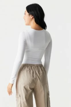 Stitches Ladies Contour Long Sleeve Bodysuit