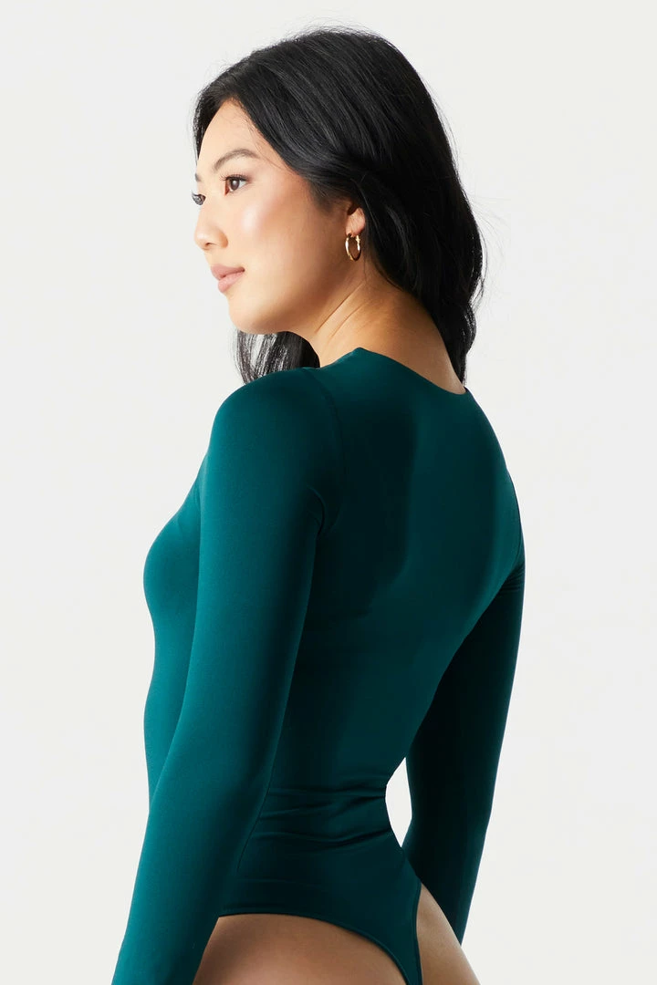 Stitches Ladies Contour Long Sleeve Bodysuit 9 Stitches Ladies Contour Long Sleeve Bodysuit