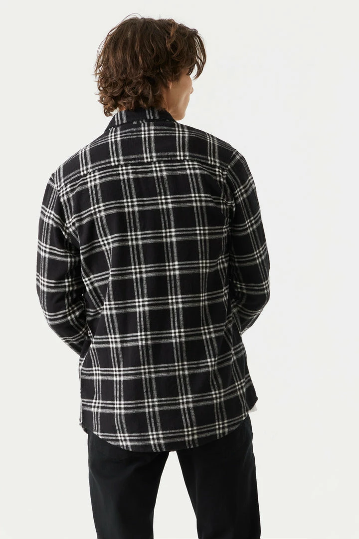 Mens Tops Plaid Button-Up Long Sleeve Top 2 Mens Tops Plaid Button-Up Long Sleeve Top