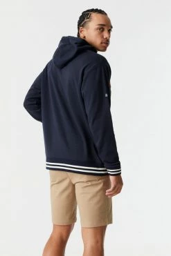 Mens Grizzly's Graphic Varsity Hoodie Tops