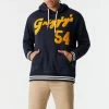 Mens Grizzly's Graphic Varsity Hoodie Tops