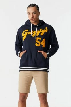 Mens Grizzly's Graphic Varsity Hoodie Tops