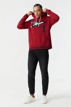 Mens Tops Warriors Graphic Varsity Hoodie