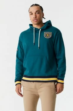 Mens Tops Pistons Graphic Varsity Hoodie