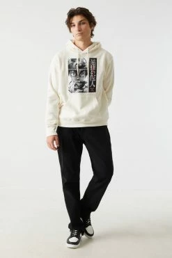 Mens Tops Attack On Titan Graphic Popover Hoodie 5 Mens Tops Attack On Titan Graphic Popover Hoodie