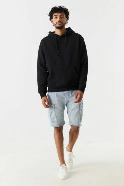 Mens Everyday Drawstring Popover Hoodie