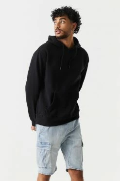 Mens Everyday Drawstring Popover Hoodie