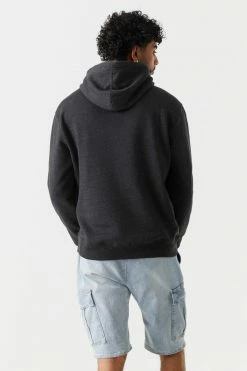 Mens Everyday Drawstring Popover Hoodie