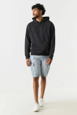 Mens Everyday Drawstring Popover Hoodie