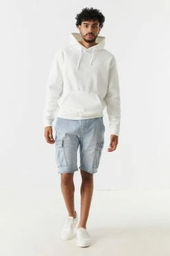 Mens Everyday Drawstring Popover Hoodie