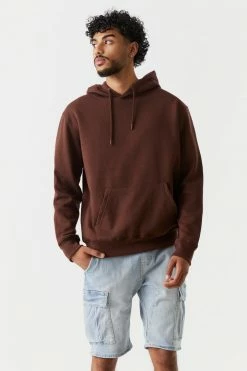 Mens Everyday Drawstring Popover Hoodie