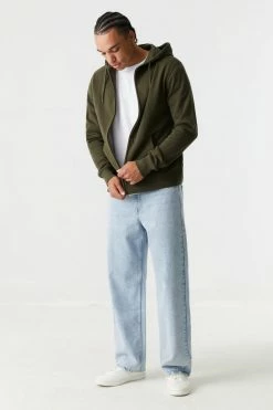 Mens Everyday Zip-Up Hoodie