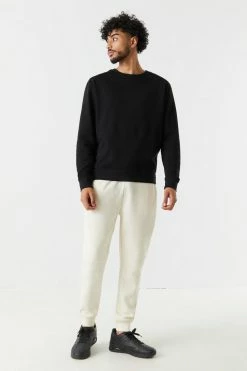 Mens Online Exclusive Moto Panel Drawstring Jogger