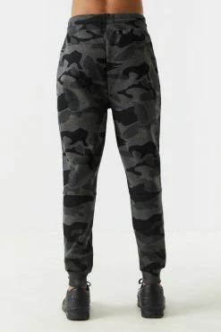 Mens Camo Print Moto Panel Drawstring Jogger Online Exclusive 6 Mens Camo Print Moto Panel Drawstring Jogger Online Exclusive