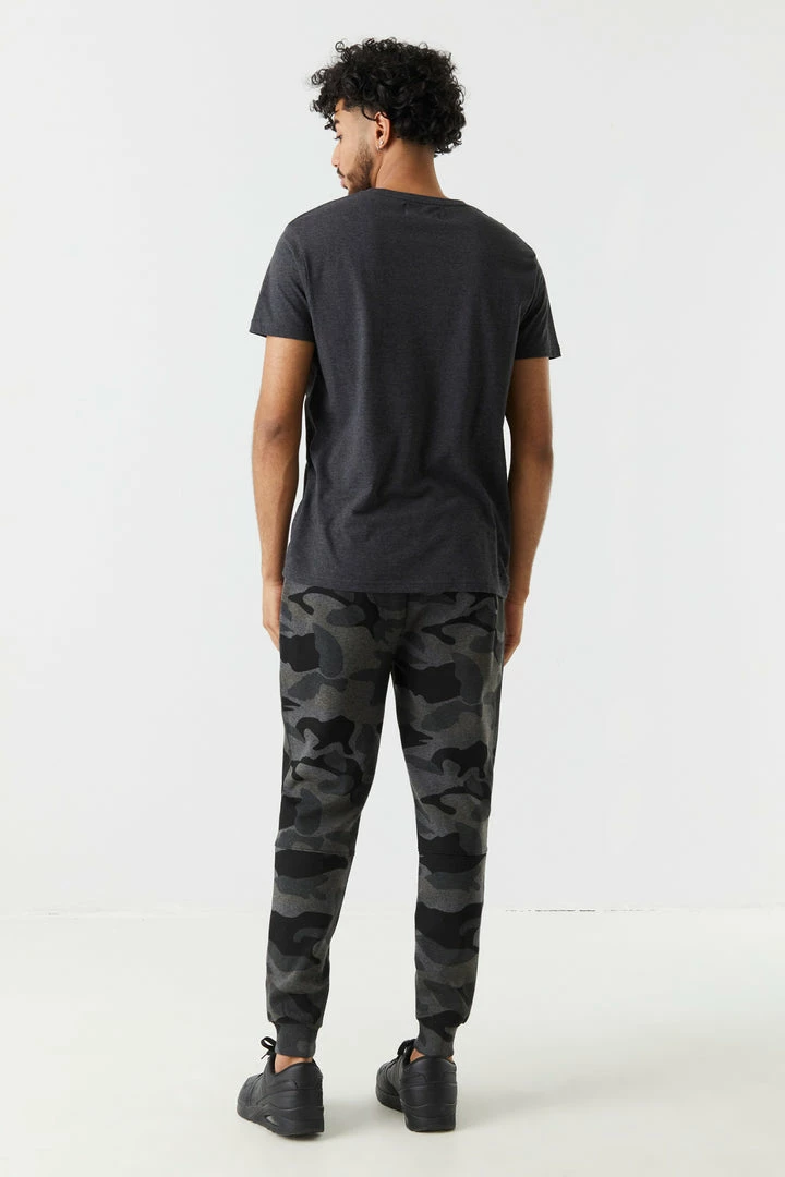 Mens Camo Print Moto Panel Drawstring Jogger Online Exclusive 4 Mens Camo Print Moto Panel Drawstring Jogger Online Exclusive