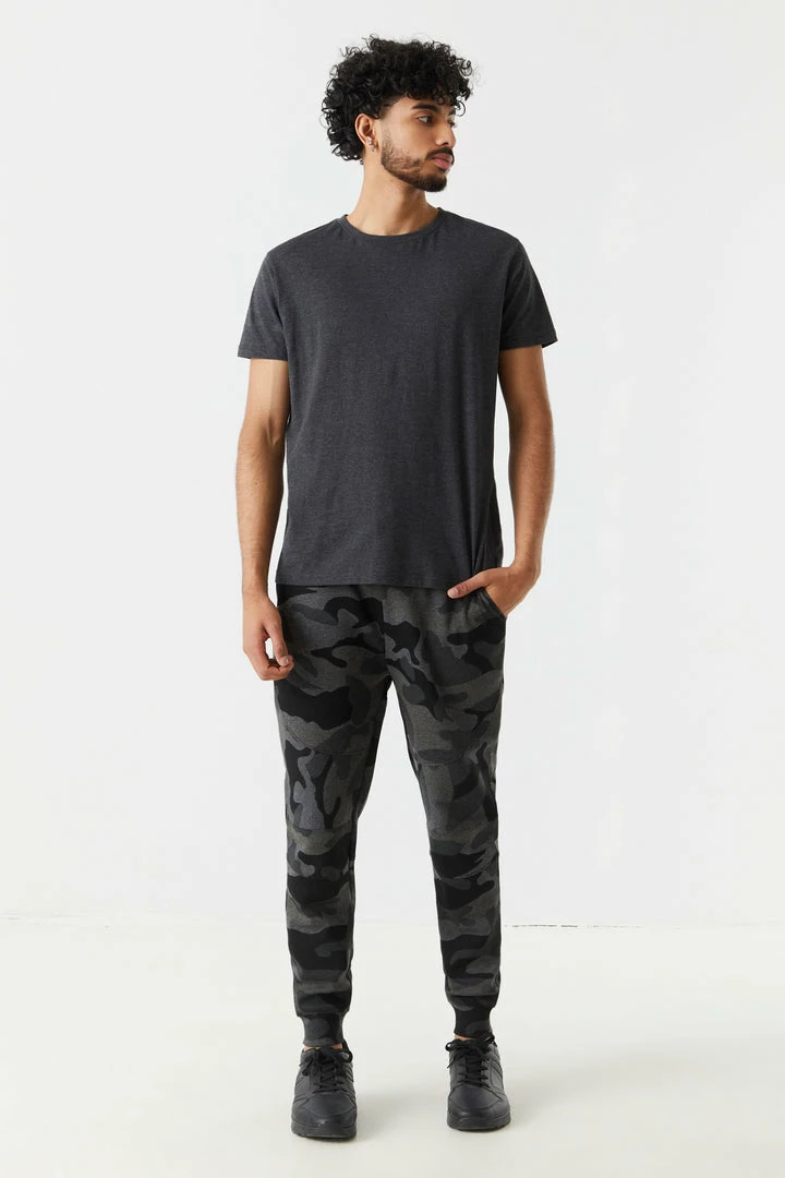 Mens Camo Print Moto Panel Drawstring Jogger Online Exclusive 2 Mens Camo Print Moto Panel Drawstring Jogger Online Exclusive